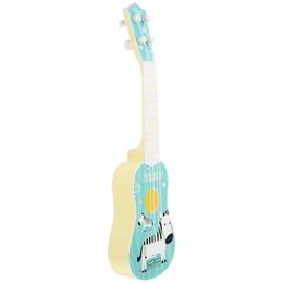 Guitar Childrens Four stringed Qin Simulated Music Instrument Performance Childrens Instrument Toys Childrens Mini Guitar Early Learning Rabbit WX