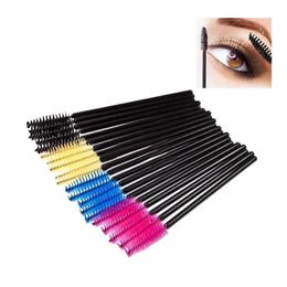 Other Home & Garden Eyelash Eye Lash Makeup Brush Mini Mascara Wand Applicator Eyebrow Brushes Extension Disposable Drop Delivery Dhfsh