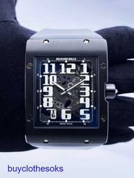 Highend RM Wrist Watch Rm016 Extra Flat Rm016 Al Ti Titanium Men's Watch Case Paper