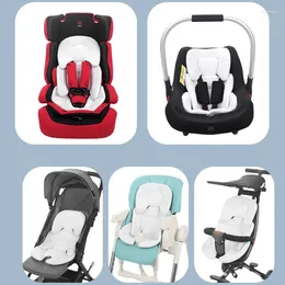 Stroller Parts Baby Cushion Car Seat Insert Head Neck Support Pillow Mattress Breathable Mesh Liner Mat Pram Thermal