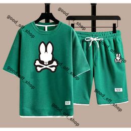 Physcho Bunny Brand Mens T-Shirts Psyco Bunny Shirt Pattern Top Cotton Short Sleeve Tshirt Print Psychological Bunny Shirt Summer Mens Tee Luxury Designer 469