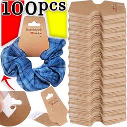 Jewellery Pouches Headrope Packaging Label Bracelet Show Cards High Quality Adhesive Kraft Paper Display Labelling Ornaments Exhibit Tags