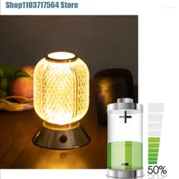 Table Lamps Nordic Modern Creative Led Rechargeable Lamp Hand Bar Restaurant Cafe Decorative Atmosphere Personalized