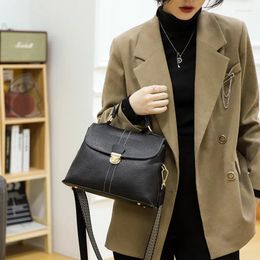 Shoulder Bags Cow Leather Women's Handbag Design For Women Brand Messenger Bag Bolsos Crossbody Sac A Main