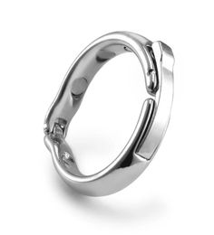 Good for Male Metal Foreskin Correction Penis Ring Adjustable Size Glans Physiotherapy Ring Circumcision Rings V Type CockRings3994464