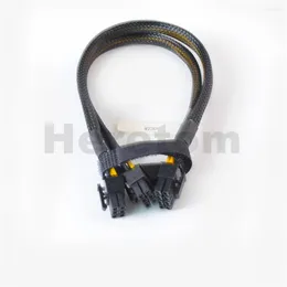 Computer Cables 8pin To 6 6pin GPU Video Card Power Adapter Cable 35CM For PowerEdge R730 R730XD