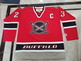 Hockey jerseys Physical photos 23 Chris Drury Men Youth Women High School Size S-6XL or any name and number jersey