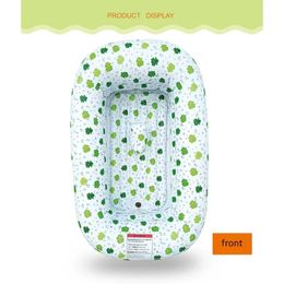 Moms Assistant Baby Inflatable Bathtub Saddle Corner Baby Bath Seat To Prevent Baby Sliding Foldable Bathtub Summer Edition 240520