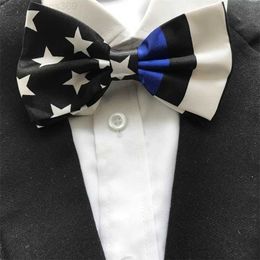 Neck Ties Neck Ties 10 Pcs Lot Wholesale Adult Men Fashion Bowties USA Flag Stars Personality Butterflies Bow 230519