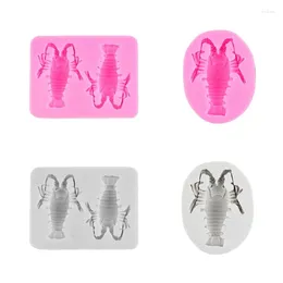 Baking Tools C63B Chocolate Moulds Lobster Shaped Perfect For And Cake Decoration