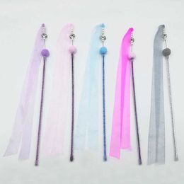 LED Toys Hot selling cat toys new fairy Dida cat wand furry feather bell cute cat exclusive handheld Dida cat wand S2452011