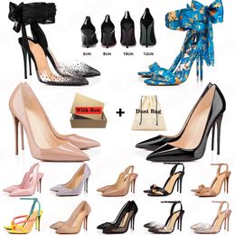 2024 Top Designer Pumps Women Red Bottoms Heels Shoes So kate Peep Toe Stiletto Sandals Luxury Loafer