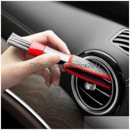 Cleaning Brushes Car Brush Air-Conditioner Vent Clean Tools Mti-Purpose Dust Accessories Drop Delivery Home Garden Housekee Organiza Dho7T