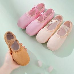 Dance Shoes Ballet For Girls Woman Dancing Slipper Canvas Soft Sole Shoe Toddler Baby Slippers