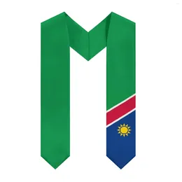 Scarves Namibia Flag Graduation Stole Shawl Sash Honour For Study Aboard International Students