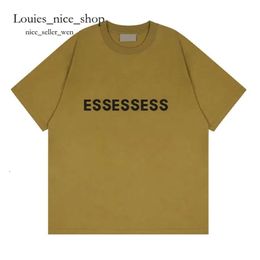 fear of essentialsclothing men T-shirt Sweatshirts Mens Womens Pullover Hip Hop Oversized Jumpers shorts O-Neck 3D Letters essentialsshirt Top Quality 24ss 846