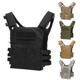 Tactical Vest Waterproof Outdoor Body Armor Lightweight Adjustable JPC Molle Plate Hunting Vest CS Game Jungle Gear 240507