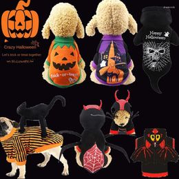 Dog Apparel Pet Clothes Cosplay Costume Dress Halloween Cape Hat Set Cat Up Po Props Pets Products Accessories
