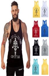 2021now vest DIRUIJIE 1400# 12Colour M-XXL Cotton Men's Golds Gym Muscle Joe Stringer Tank Top Mens Vest Bodybuilding fit Singlet4842882