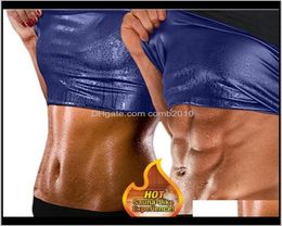 Women Men Thermo Shirt Sweat Sauna Tank Tops Body Shapers Waist Trainer Slimming Vest Fitness Shapewear Modeling Belt Klspv Sdeen3933098