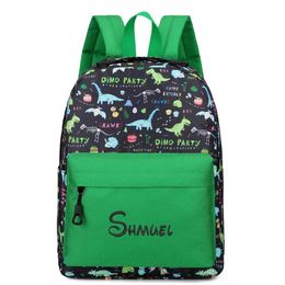 Backpacks Customised Name Cute Boys and Girls Kindergarten School Bag Splash proof Childrens Outdoor Snack Bag Personalised Student Backpack d240520