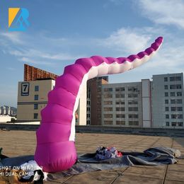 Custom Made Air Decorations Giant Inflatable Octopus Tentacle for Event Decor Services