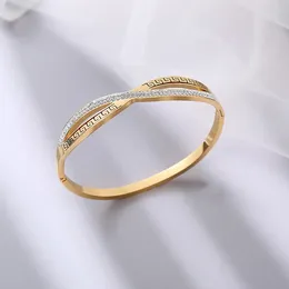 Bangle Fashion Jewellery Infinity Bracelet For Women Rhinestones Pendant Bracelets Gifts Lover Friend Direct Selling