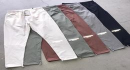 Pantaloni da binario Logo riflettente Pantstrouser leggero maschile donne hip hop streetwear4579796
