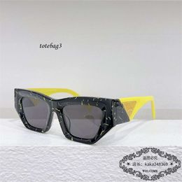 sunglasses men New P Family Same Style Personalized Cat Eye Women's Versatile Fashion Sunglasses SPR70