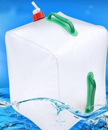 20L Durable PVC Large Collapsible Drinking Water Bag Foldable Water Carrier Container Bottle For Outdoor Camp Picnic5354913