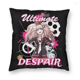 Pillow The Ultimate Despair Junko Enoshima Pillowcover Home Decor Danganronpa Cover Throw For Car Double-sided Printing