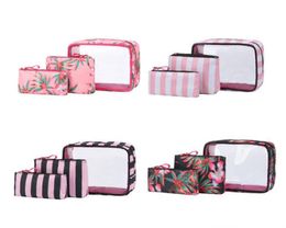 Brand 3 in 1 Cosmetic Bag Multifunctional large Capacity Make up Bag Portable Whatproof Travel Bags for Women Drop 4583002