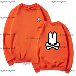 bunny psyco hoodie Skeleton Rabbit Printing Hoodies Cotton Bad Hooded Sweatshirts Men High Street Luxury Pullovers Ps Psyco Bunny Sweater Sports Sweatshirts 391