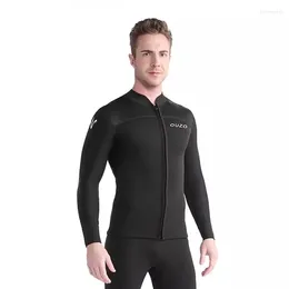 Women's Swimwear 3mm Diving Suit Swimming Surfing Cold-proof And Warm-keeping Factory Men's Long-sleeved Shirt Split Jacket