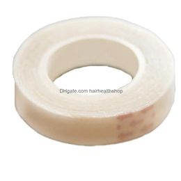 Adhesives 1Pcs High Quality 1Cmx Double-Sided Adhesive Tape For Skin Weft Hair Extensions - Super Adhensive Drop Delivery Products Acc Dhndq