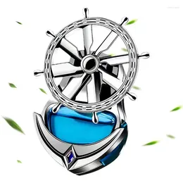 Propeller Car Air Freshener Rotating Fragrance Slices For Vent Clip Rudder Design Automotive Outlet