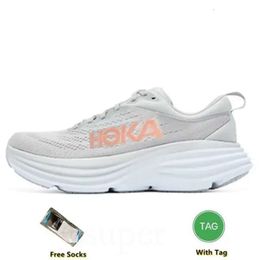 2024 Designer Shoe One Bondi 8 Running Shoe Local Boots Online Store Training Sneakers Accepted Lifestyle Shock Absorption Highway Women Men Hokashoes Eur 36-45 557