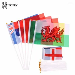 Party Decoration 10/32 Flags String Flag Countries Around The World Nations 32 Teams Games Hanging United States Hand Held Stick