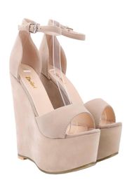 Sandals Women039s 120mm Open Toe Ankle Strap Platform Wedge High Heels Party Wedding Dress Ladies Shoes 19511VE2586694