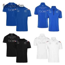 2022 New F1 Driver Polo Shirts Formula 1 Team T-shirt Racing Suit Jersey Summer Car Fans T-shirts Mens Womens Printed t Shirt