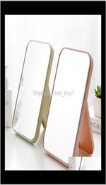 Folding Portable Square Cosmetic Princess Make Up Mirror Women Travel Desktop Single Sided Large Makeup Mirrors Ewb3370 8I5Y Wtbry8509855