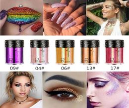 Pudaier Eyes Glitter Holographic Eyeshadow Glamorous Diamonds Blaze Shimmer Pigment Eye Shadow Festival Party Makeup1590620