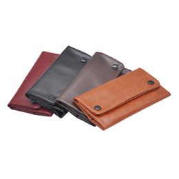 PU Leather Tobacco Pouch Bag smoke shop smoking pipe accessory Cigarette Holder Waterproof Smoke Paper Wallet Bags Portable Tobacco Storage