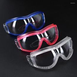 Outdoor Eyewear Work Safety Eye Protecting Glasses Goggles Industrial Anti-Splash Wind Dust Proof Motocross Cycling