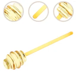 Spoons Honey Stirrer Portable Household Rod Fruits Jam Stirring Stick Cocktail Transparent Dipper Coffee Containers