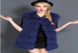 MINYUE Fashion Faux Fur Coat Winter 2018 Women Casual Slim Sleeveless Faux Fur Vest Winter Jacket Women9078937