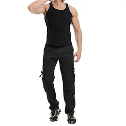 Men's Pants Cargo For Men Fashion Autumn And Winter Overalls Casual Loose With Pockets Pantalon Homme