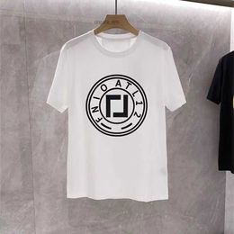 Men s Casual Print Creative t shirt Solid Breathable TShirt Slim fit Crew Neck Short Sleeve Male Tee black white green Mens T-Shirts Asian size S-4XL 01