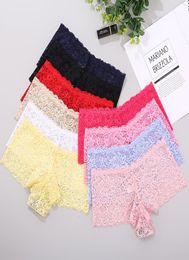 Summer Thin Lace Panties Underwear whole Sexy See through Comfortable Shorts Women Female Intimates Boxers BoyXH69F93061858