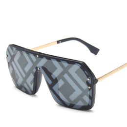 Designer sunglasses mens eyeglasses PC lens full frame UV400 sun proof womens fashion glasses luxury printing F oversize Adumbral for b 2785